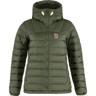 Fj&auml;llr&auml;ven Dames Expedition Down Hoodie Jas