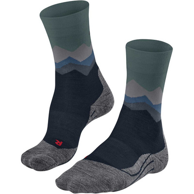 Falke Heren TK2 Crest sokken (Maat 39 , Blauw)
