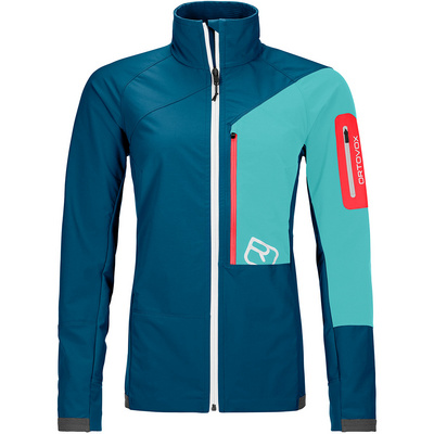 Ortovox Dames Berrino Jas (Maat M, Blauw)