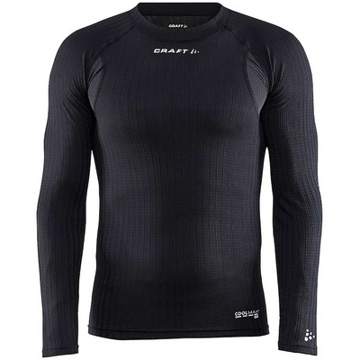 Craft Homme T-shirt long Active Extreme X (taille XXL, Noir)
