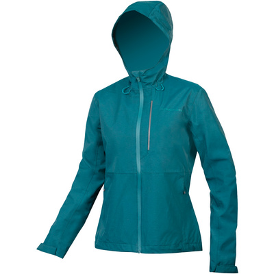 Endura Dames Hummvee Hoodie jas (Maat XS, Turquoise)
