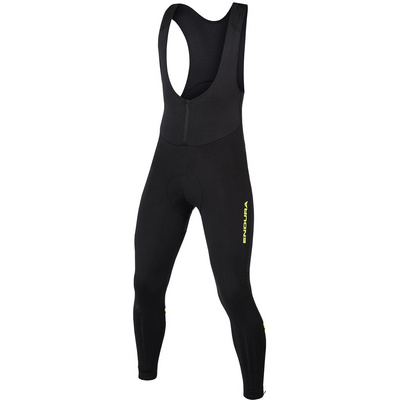 Endura Homme Collants à bretelles long Windchill (taille S, Noir)