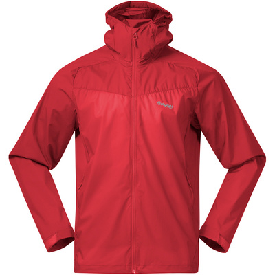 Bergans Heren Microlight jas (Maat XXL, Rood)