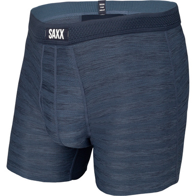 Saxx Underwear Heren Hot Shot Fly Boxer (Maat XXL, Blauw)