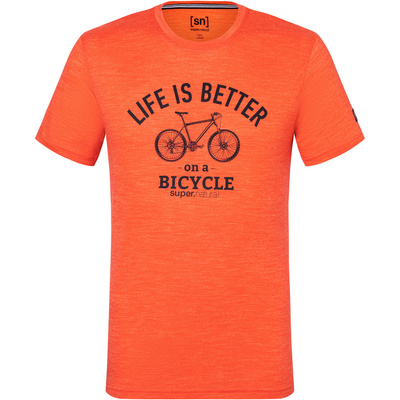 Super.Natural Heren Better Bike T-shirt