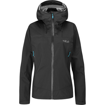 Rab Femme Veste Downpour Plus 2.0 (taille S, Noir)