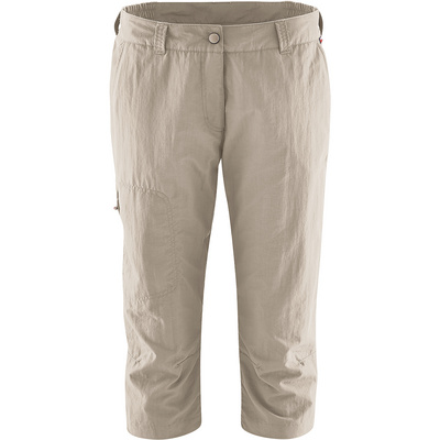 Maier Sports Dames Neckar Capri shorts (Maat S, Beige)