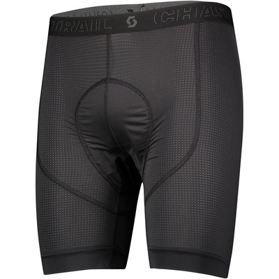 Scott Heren Trail Underwear Pro Fietsbinnenbroek (Maat S, Zwart)