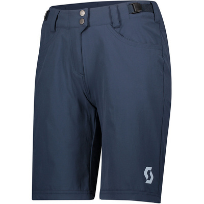 Scott Dames Flow Trail W/pad Shorts (Maat XS, Blauw)