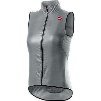 Castelli Dames Aria bodywarmer (Maat L, Grijs)