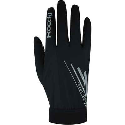 Roeckl Monte Cover fietshandschoenen (Maat 9.5, Zwart)