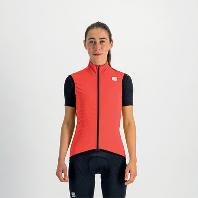 Sportful Dames Fiandre Light No Rain Bodywarmer (Maat M, Rood)