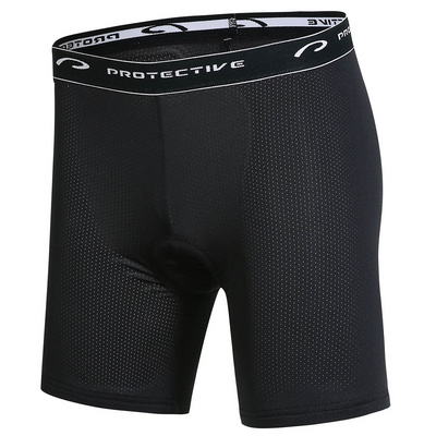 Protective Femme Pantalon intérieur vélo Underpant (taille XL, Noir)