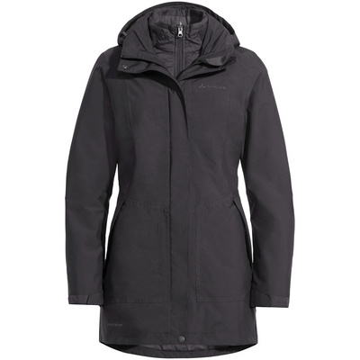 Vaude Dames Idris 3in1 III Jas (Maat L, Zwart)