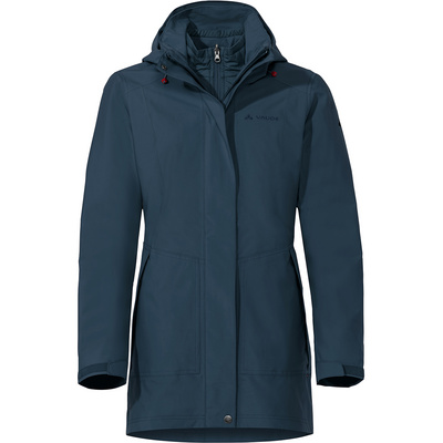Vaude Dames Idris 3in1 III Jas (Maat XL, Blauw)