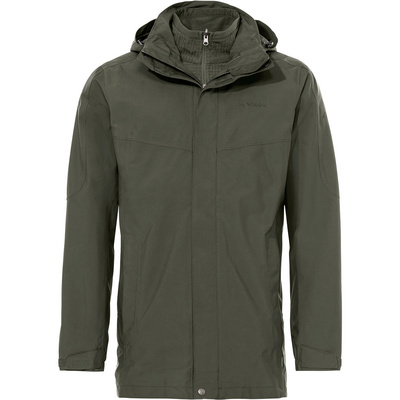 Vaude Heren Idris 3in1 III Jas (Maat S, Groen)