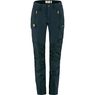 Fjällräven Dames Nikka Curved Broek (Maat L , Blauw)