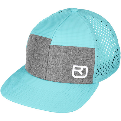 Ortovox Logo Air Trucker Cap (Maat ONE SIZE, Turquoise)