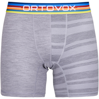 Ortovox Heren 185 Rock'n'wool Boxer (Maat XXL, Grijs)