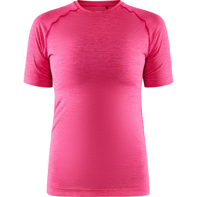 Craft Dames Core Dry Active Comfort T-Shirt (Maat XS, Roze)