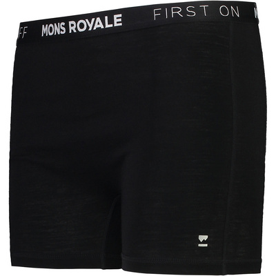 Mons Royale Dames Hannah Hotpant (Maat XS, Zwart)