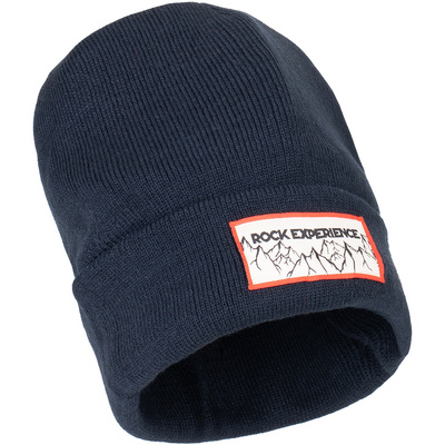 Rock Experience Vorlage Beanie Muts (Maat ONE SIZE, Blauw)