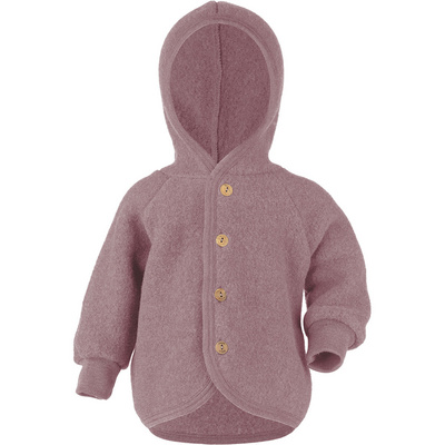 Engel Kinderen Fleece Hoodie Vest (Maat 62 , licht roze)