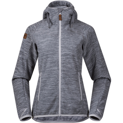 Bergans Dames Hareid Fleecevest (Maat S, Grijs)