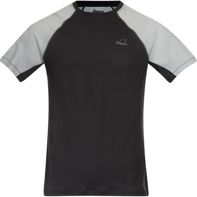 Bergans Heren Y LightLine Merino T-Shirt (Maat L, Zwart)