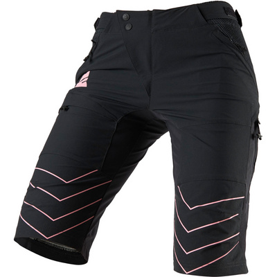 Zimtstern Femme Pantalon MTB court Bulletz (taille S, Noir)