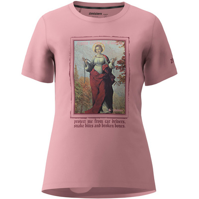 Zimtstern Dames Stellaz T-Shirt (Maat M, licht roze)