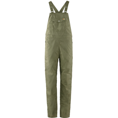 Fjällräven Dames Vardag Dungaree Broek (Maat L, Groen)