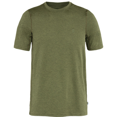 Fjällräven Heren Abisko Day Hike T-Shirt (Maat L, Groen)