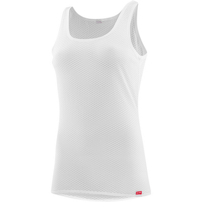 Löffler Dames Transtex Light Grid Top (Maat XL, Wit)