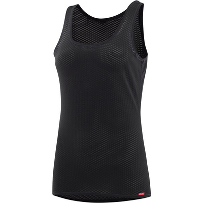 Löffler Dames Transtex Light Grid Top (Maat M, Zwart)