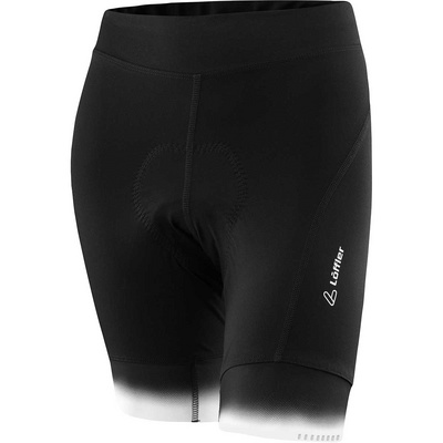 Löffler Dames Atalante fietsbroeken (Maat L, Zwart)
