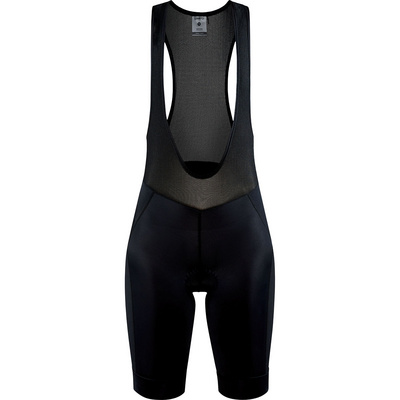 Craft Dames Core Endur Bib kort (Maat L, Zwart)