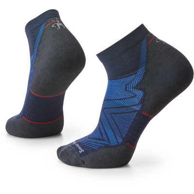 Smartwool Heren Run Targeted Cushion Ankle Sokken (Maat 38 , Blauw)