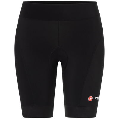 Castelli Dames Endurance Fietsbroek kort (Maat XS, Zwart)