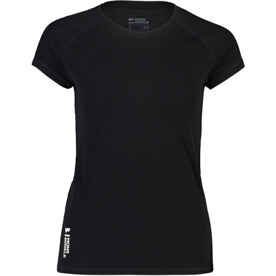 Mons Royale Dames Bella Tech T-Shirt (Maat L, Zwart)