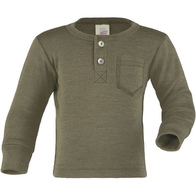 Engel Kinderen Longsleeve (Maat 110 , Olijf)