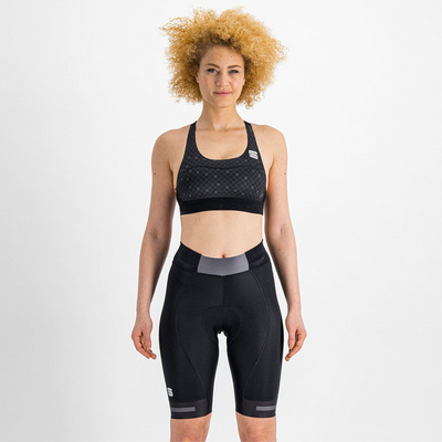 Sportful Dames Neo Fietsbroek kort (Maat XS, Zwart)