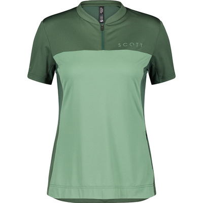 Scott Dames Trail Flow Zip Fietsshirt