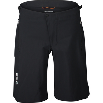 POC Dames Essential Enduro MTB Broek kort (Maat XL, Zwart)