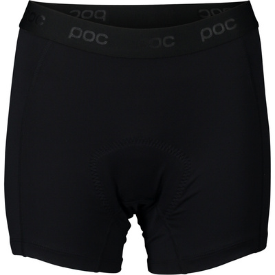 POC Femme Pantalon intérieur vélo Re-Cycle Boxer (taille XS, Noir)