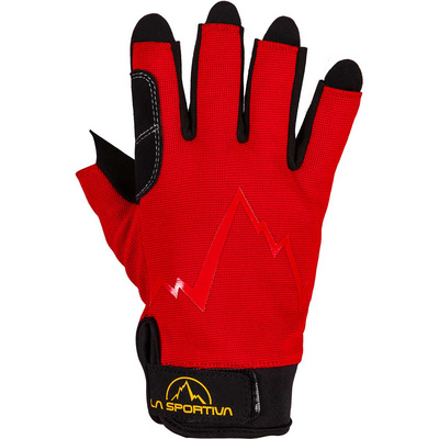 La Sportiva Ferrata Handschoenen (Maat S, Rood)