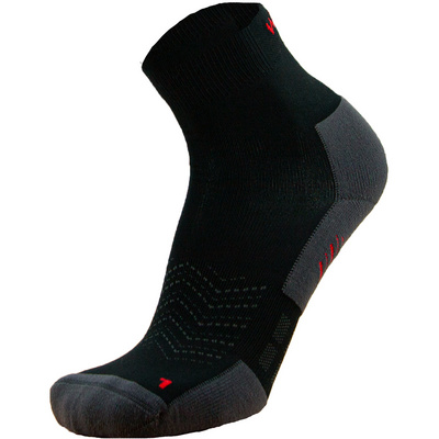 Wapiti Trail Running mid GTR01 Sokken (Maat 39 , Zwart)