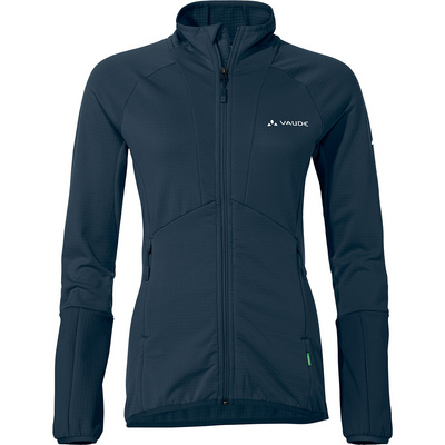 Vaude Dames Monviso Fleece II Vest (Maat M, Blauw)