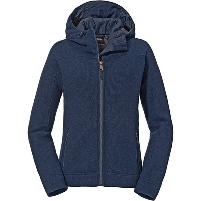 Schöffel Dames Lakefield Fleece Hoodie Vest (Maat XS, Blauw)