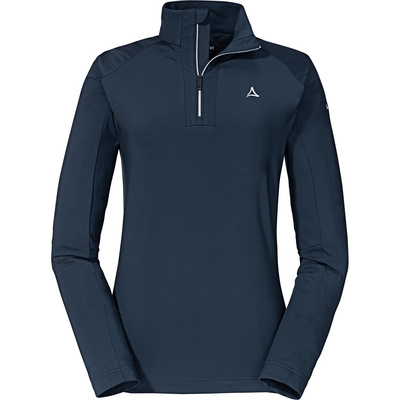 Schöffel Dames Fiss Longsleeve (Maat 4XL, Blauw)